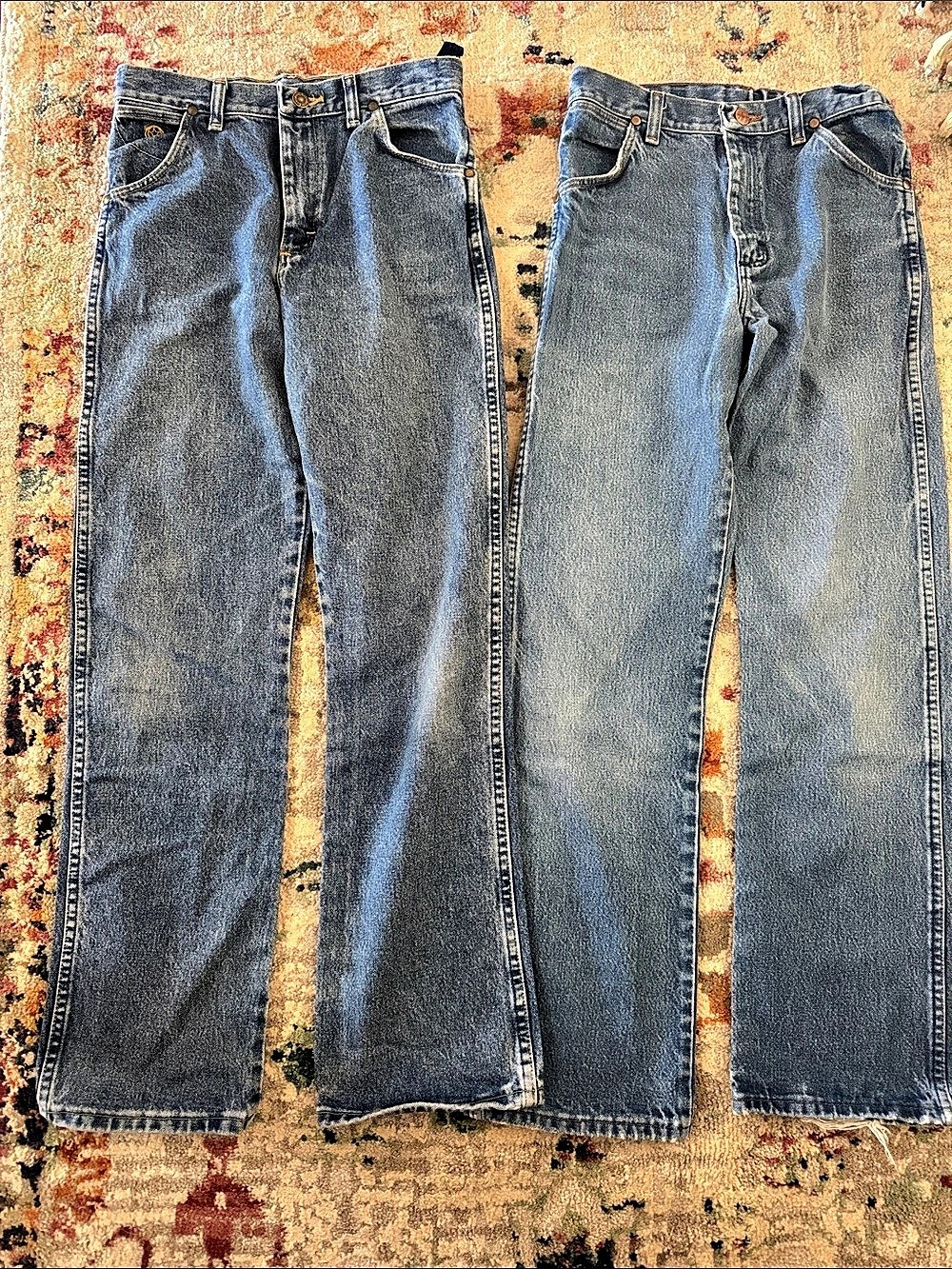 Wrangler Cowboy Cut Youth Jeans Size 16- 2 pairs